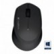 Logitech M280 - Ratón inalámbrico para la mano derecha, negro