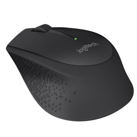 Logitech M280 - Ratón inalámbrico para la mano derecha, negro