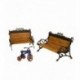 CLEVER PAPER - Puzzles 3D Bancos de casa de muñecas 14328 