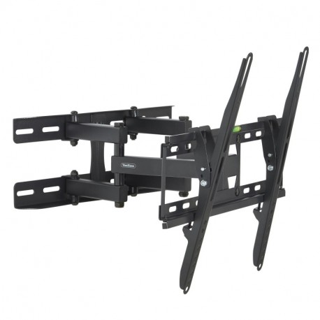 VonHaus Soporte Doble de Pared para TV de 23"-56" Inclinable y Giratorio, Peso Máx. 45kg Super Fuerte, VESA Máx. 400x400, par