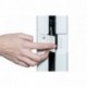 Newstorm Oskar - Mesa plegable, 182.3 x 74.2 x 74.3 cm, color blanco