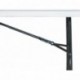 Newstorm Oskar - Mesa plegable, 182.3 x 74.2 x 74.3 cm, color blanco