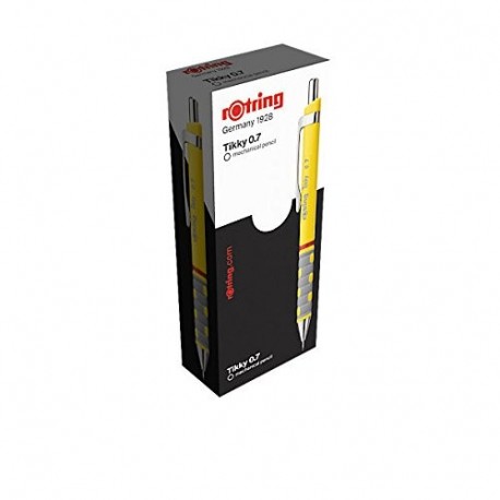 Rotring Tikky portaminas HB 0,70 mm, cuerpo amarillo