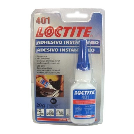 Henkel - Loctite 401 Bc 20G Adhesivo Instantáneo Uso General
