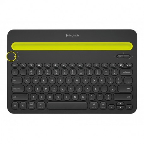 Logitech K480 - Teclado multidispositivo Bluetooth, color negro