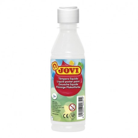 TEMPERA LIQUIDA JOVI 250 ML -BLANCO