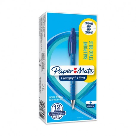 Paper Mate 714409 - Bolígrafo retráctil 1.0, color azul
