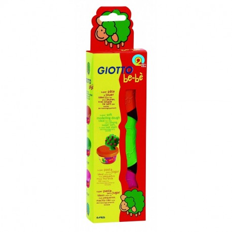 Giotto be-bè 462502 - Pack de 3 pastas para jugar