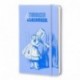 Moleskine 11307 - Libreta con tapa dura, diseño Alicia en el país de las maravillas Edición Limitada - Diario Alicia Azul
