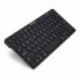 kwmobile Teclado QWERTZ inalámbrico vía Bluetooth - Teclado alemán Wireless - Teclado Negro para Ordenador portátil o Smartph