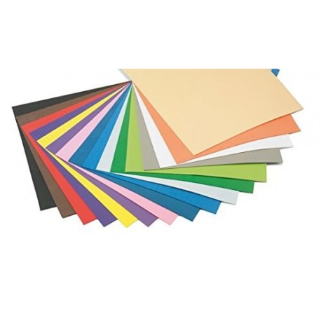 Faibo 655-11 - Pack de 10 láminas de goma Eva, 40 x 60 cm, color naranja