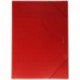 Plus Office B186-RD - Carpeta con solapas, A3, rojo