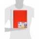 Plus Office 13461-40-RD - Carpeta con 40 fundas y espiral, rojo