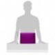 Plus Office A4-12 - Carpeta clasificadora, 12 separadores, violeta