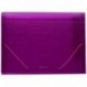 Plus Office A4-12 - Carpeta clasificadora, 12 separadores, violeta
