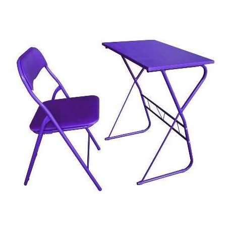 Plicosa M286530 - Mesa con Silla Escolar Morado