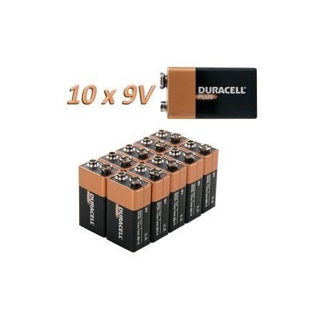 Duracell MN1604 - Pilas 10 unidades 