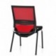 hjh OFFICE 657254 PORTO V BASE Silla de confidente, rojo / negro