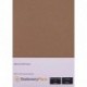 Papel kraft natural reciclado de Stationery Place Kraft Card. Tamaño A4, 100 g/m², 100 hojas, color marrón