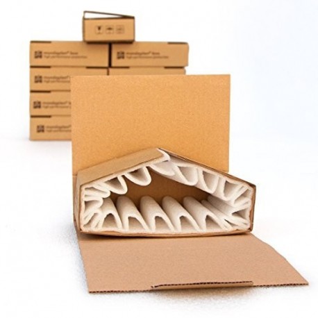 Caja Mondaplen Mondaplen Box : 10 cajas superprotectoras listas para usar. Envía con seguridad tus artículos más frágiles en
