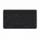 Logitech Keys-To-Go - Teclado QWERTY ultraportátil para Apple iPad, iPhone, Apple TV, negro - QWERTY Español