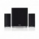 Trust Mitho - Set de altavoces para televisión 2.1, subwoofer de 120 W , negro