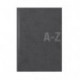 Brunnen Schuppen - Agenda telefónica y de direcciones 384 , encuadernación blanda, 210 x 148 x 10 mm, color negro