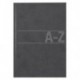 Brunnen Schuppen - Agenda telefónica y de direcciones 384 , encuadernación blanda, 210 x 148 x 10 mm, color negro