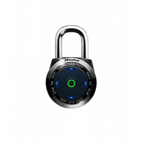 Master Lock 1500eEURDBLK Candado electrónico con combinación para vestuarios, Negro, 52 mm