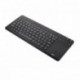 Trust Sento - Teclado para Smart TV Samsung compatible con teclado y ratón, QWERTY español, negro