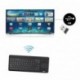 Trust Sento - Teclado para Smart TV Samsung compatible con teclado y ratón, QWERTY español, negro