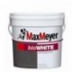 Max Meyer - Pintura al agua transpirable antimoho «Bio White», color blanco, 12 L