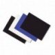 Fellowes 5100301 - Portadas para encuadernar de PVC opaco, A4, negro