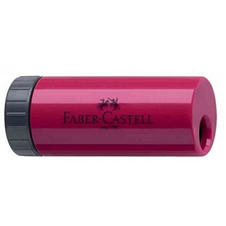 Faber-Castell Sacapuntas para lápices de grafito y de color, color morado