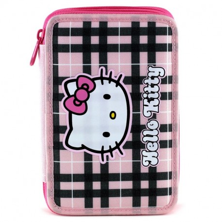 Hello Kitty 23890 - Estuche doble completo para escuela