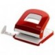 Novus E 225 – Perforadora de oficina Rojo/Gris Ampolla – Perforadora de oficina, metal, 2,5 mm/25 hojas,