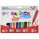 Carioca Joy - Rotuladores superlavables, pack de 24 piezas