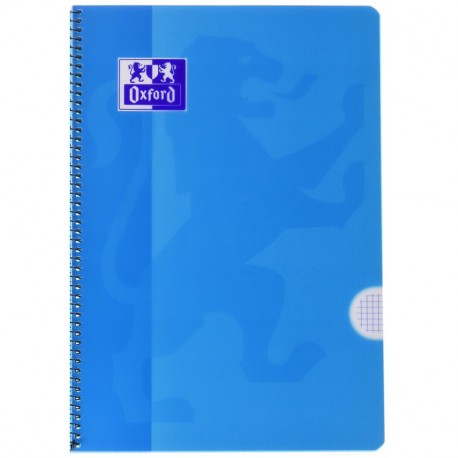 Oxford 941611 - Cuaderno folio 80 hojas, cuadricula 4 x 4