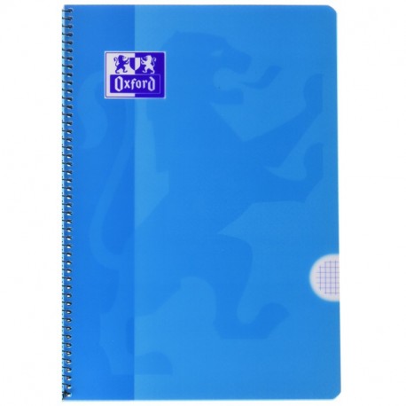 Oxford 941611 - Cuaderno folio 80 hojas, cuadricula 4 x 4