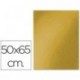 Liderpapel 14509 - Pack de 10 cartulinas metalizadas, 50 x 65 cm, color oro metalizado