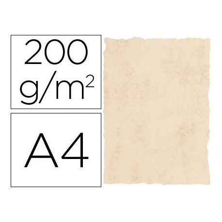 Michel 2601 - Papel pergamino, A4, color mármol beige