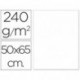 CARTULINA LIDERPAPEL 50X65 CM 240G/M2 BLANCO 125 unid. 