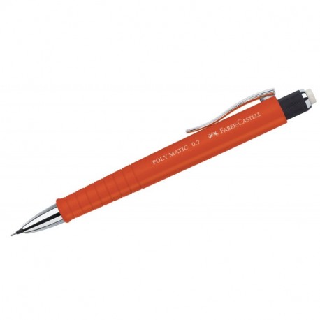 Faber-Castell 133314 1pieza s - Lápiz mecánico Naranja, 0,7 mm, 1 pieza s 