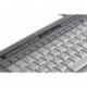 Bakker Elkhuizen S-board 840 Design Teclado alemán/suizo USB, Plata y Blanco