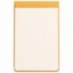 Cuaderno Rhodia 118258C, microperforado, con goma elástica, 90 g, 7,5 x 12 cm, 96 hojas, color naranja A5