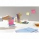 Post-It VAL-B8P - Dispensador de notas, con 8 paquetes de notas, color blanco/ azul