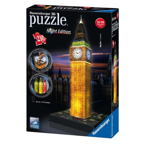 Ravensburger - Puzzle 3D, edición Big Ben 12588 3 
