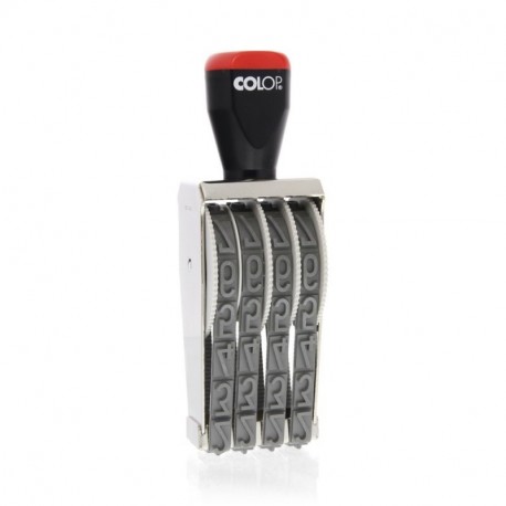 COLOP – Sello numerador de 12 mm 4 bandas
