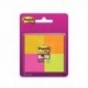 Post-It 6910SSS-YPOG-EU - Pack de 4 blocs de notas adhesivas, 47.6 x 47.6 mm, 4 colores amarillo, rosa, naranja y verde 