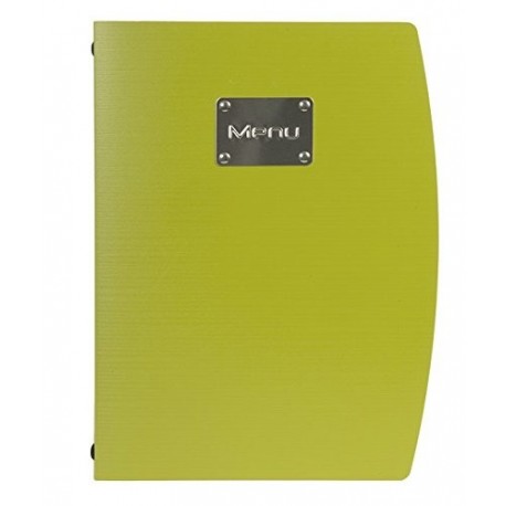 Securit Rio A4 Menu Holder with 1 Double Insert - Green